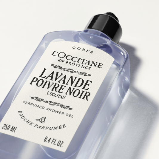 Lavande Poivre Noir (L'Occitan) Perfumed Shower Gel
