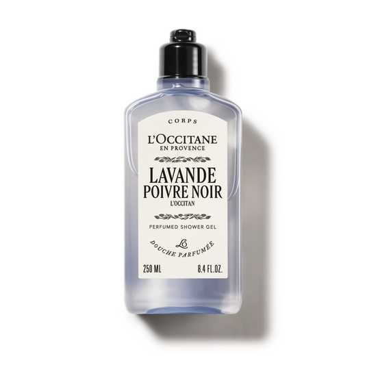 Lavande Poivre Noir (L'Occitan) Perfumed Shower Gel