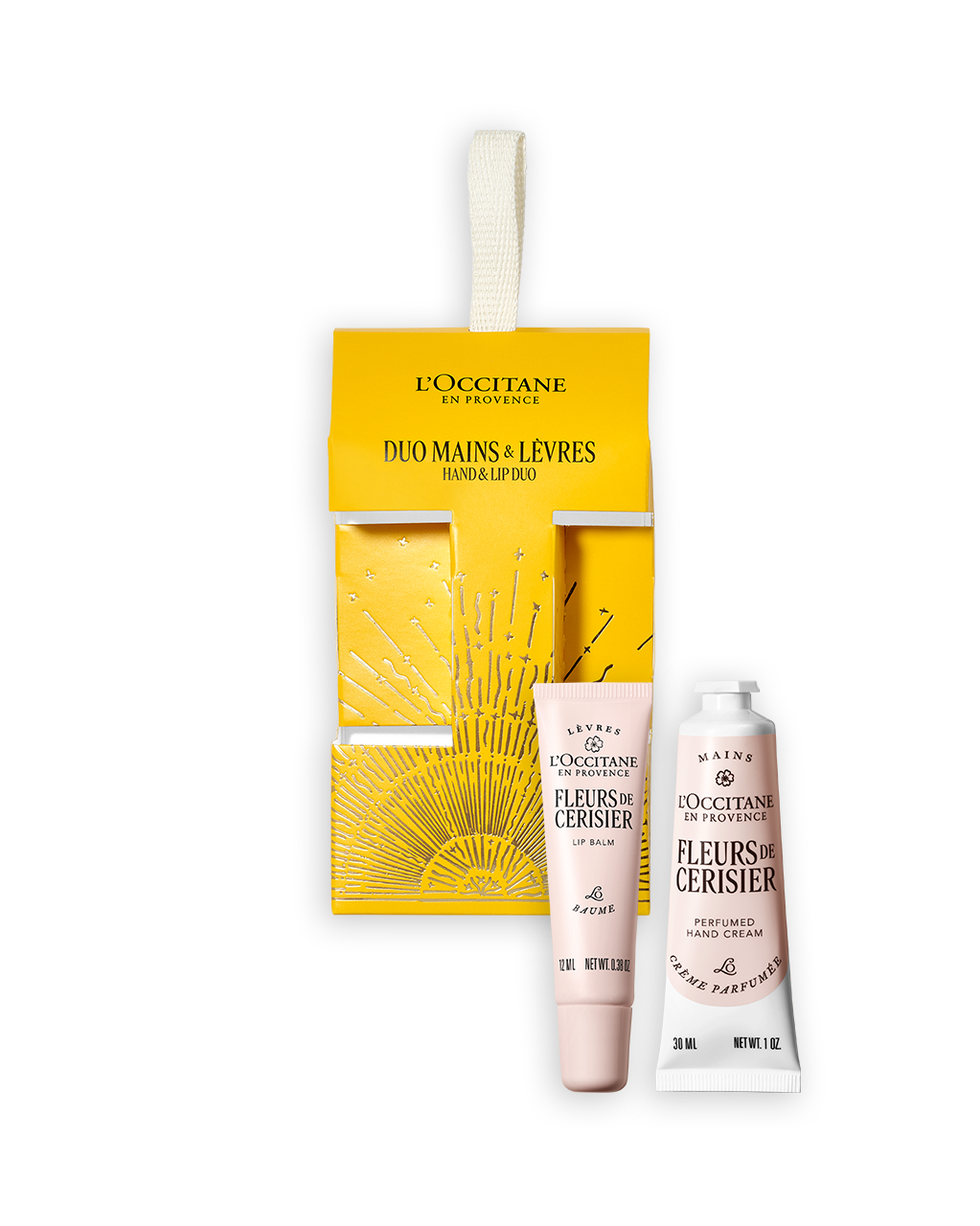 Fleurs De Cerisier Hand & Lips Duo