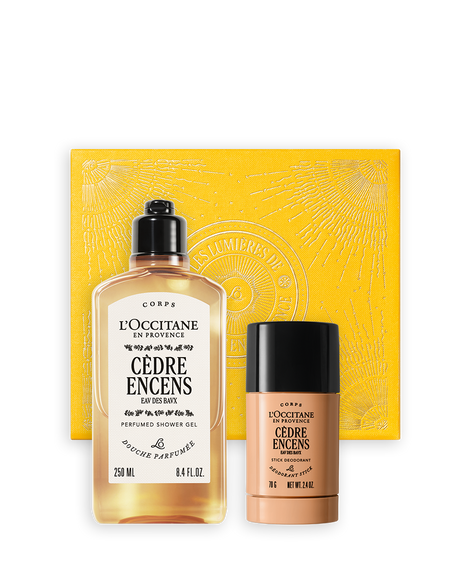 Cedre Encens (Baux) Shower & Deostick