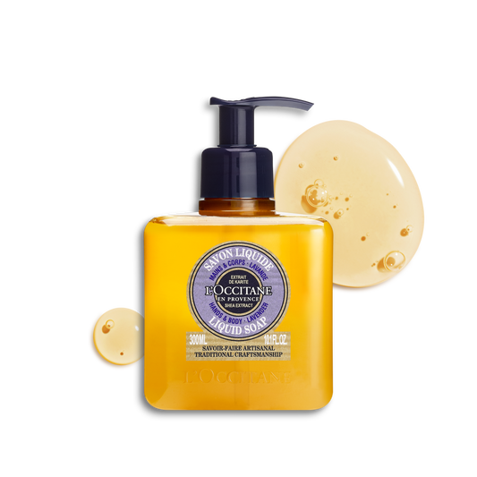 Shea Hands & Body Lavender Liquid Soap