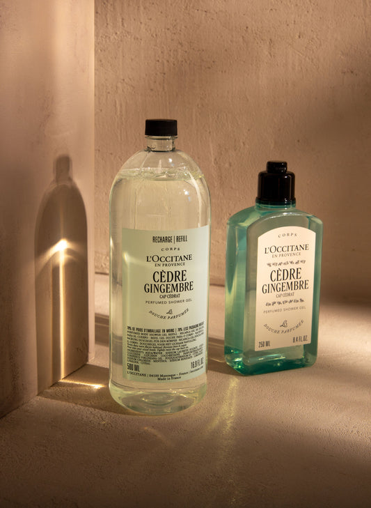 Cèdre Gingembre (CAP Cedrat) Perfumed Shower Gel Refill