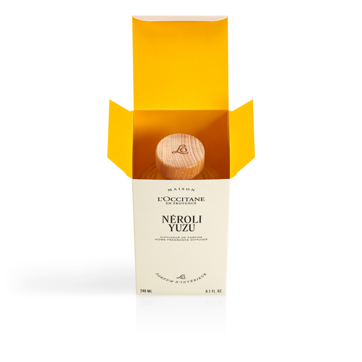 HOME DIFFUSER 240ML – Fleur d’Oranger Yuzu