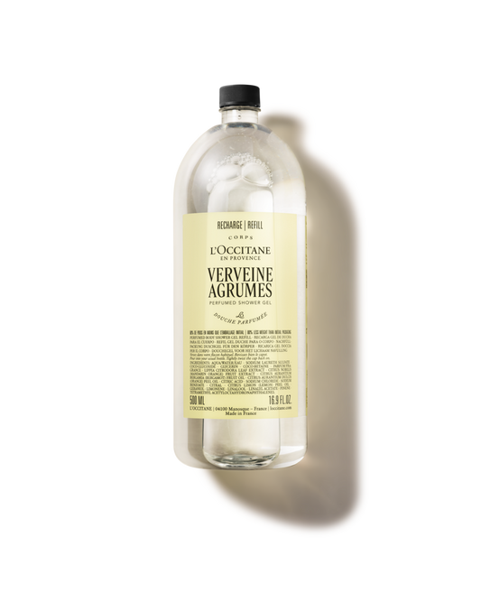 Verveine Agrumes perfumed shower gel refill