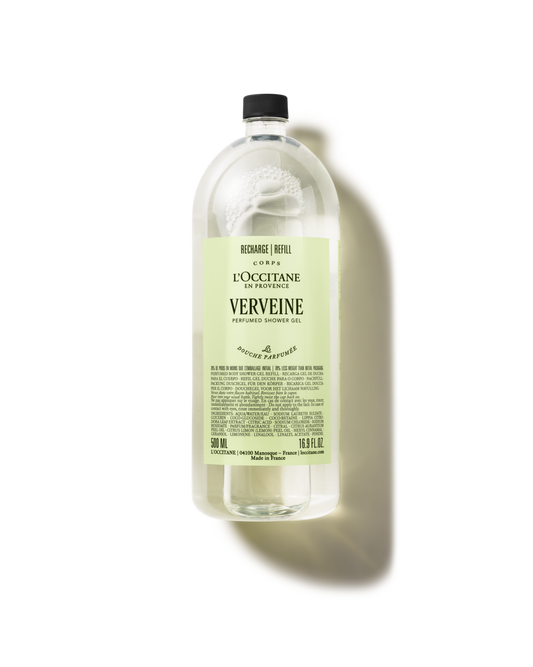 Verveine perfumed shower gel refill