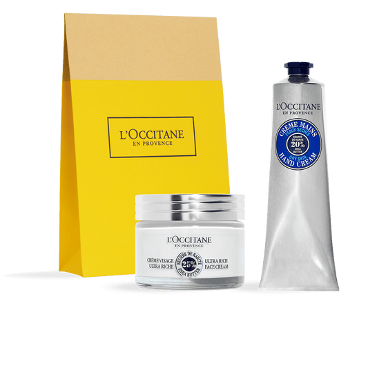 Shea Hand & Nourishing Face Cream Duo
