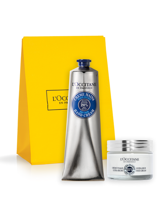Shea Hand & Nourishing Face Cream Duo