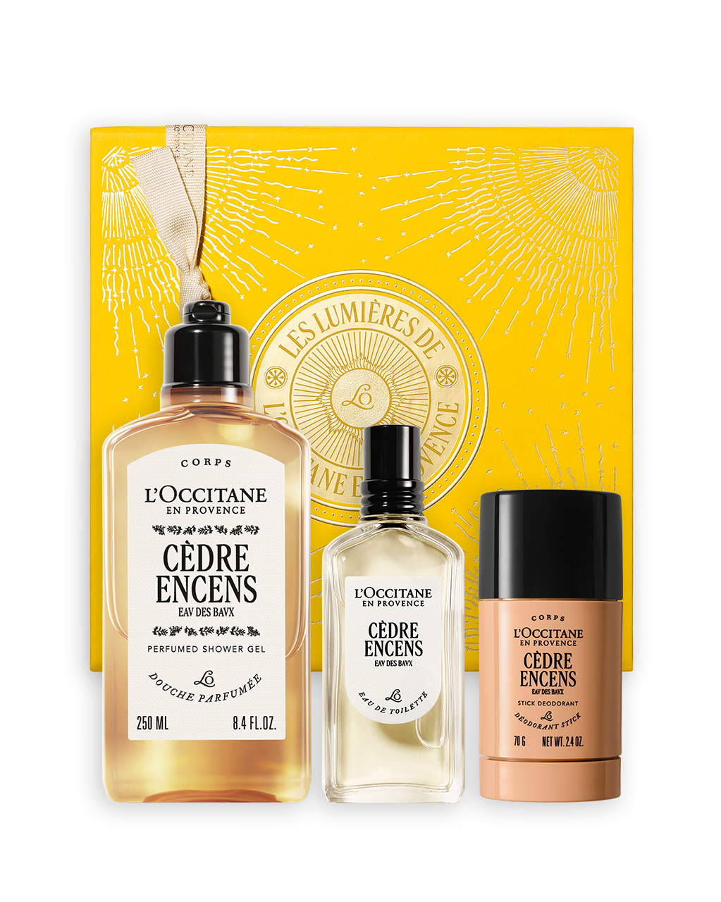 Cedré Encens (Baux) Perfume Set