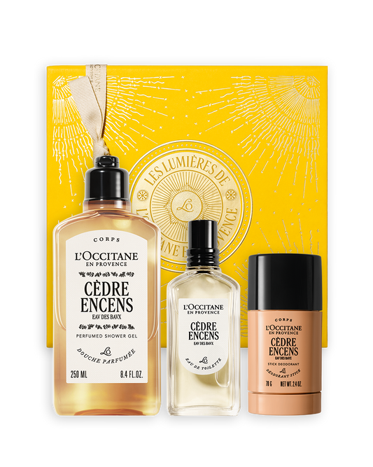Cedré Encens (Baux) Perfume Set