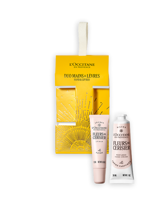 Fleurs De Cerisier Hand & Lips Duo