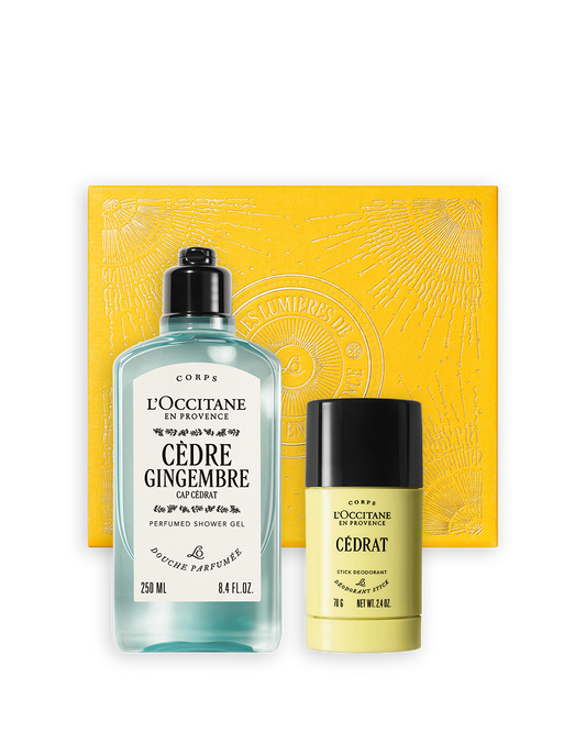 Cedre Gingembre (Cap Cedrat) Shower & Deostick