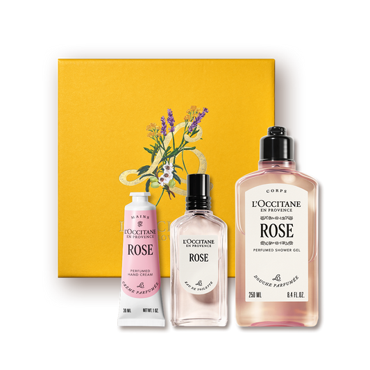 Rose Perfume Set